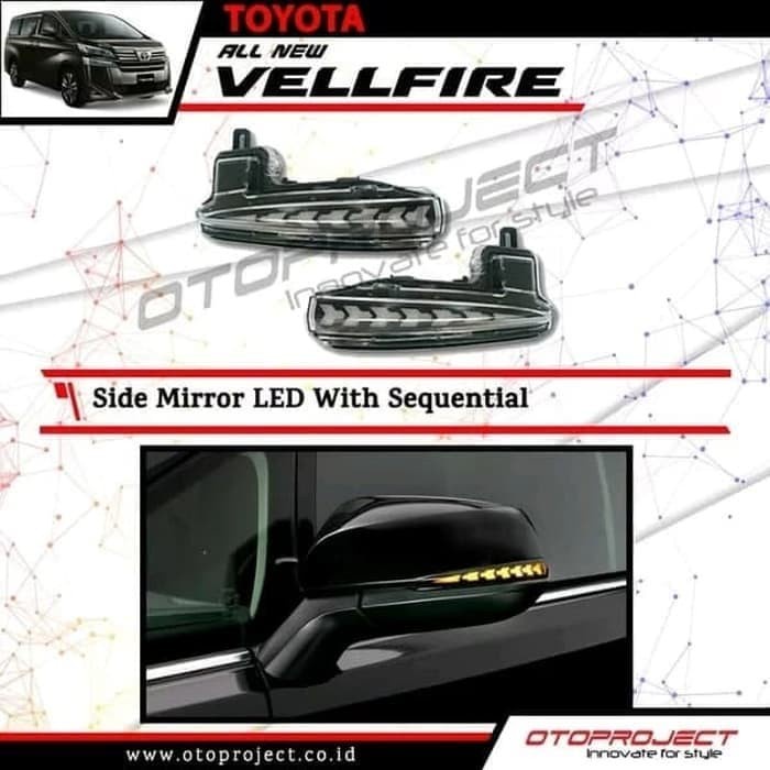 Lampu spion all new Vellfire