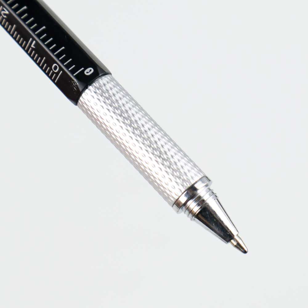 (BISA COD) FTIHSHP  Pena Multifungsi Plastik Stylus + Penggaris + Level + Obeng - 9625
