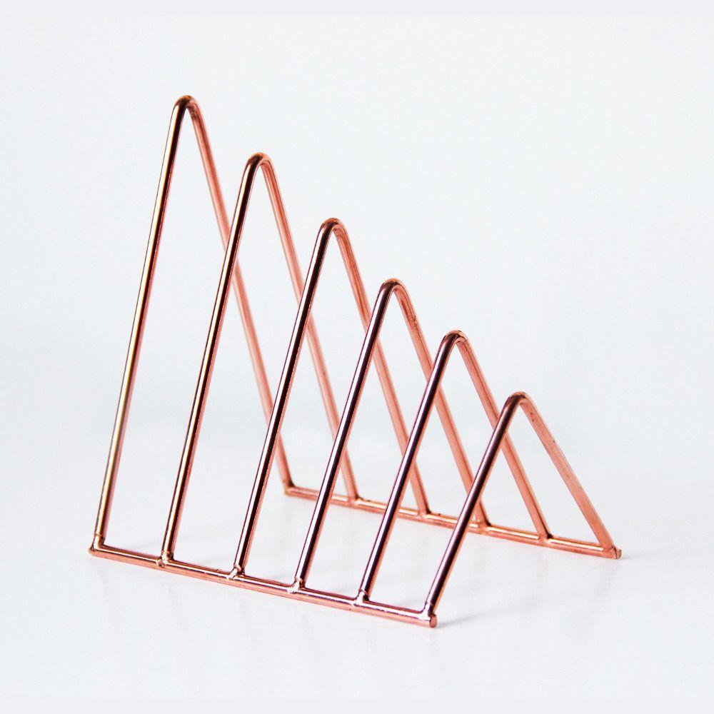 Mxbeauty Triangle Bookend Minimalism Hoom Room Magzine Holder Meja Penyimpanan Rak Buku Perlengkapan Kantor Sekolah Rak Rekam