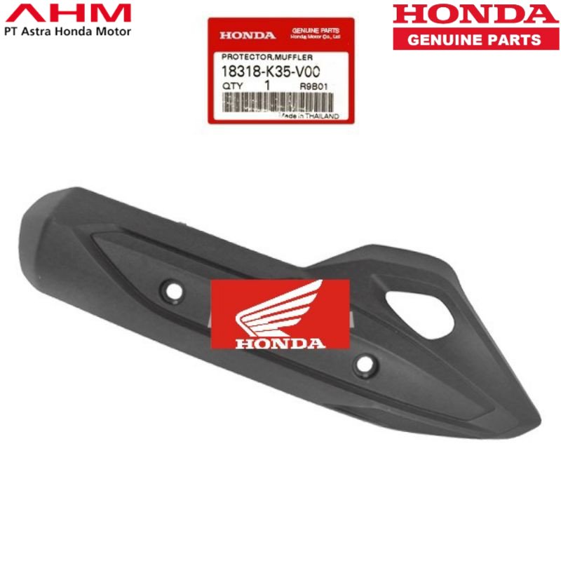 MURAH Tutup knalpot K35 PCX 150 BUILDLING import 18318-K35-V00 18318K35V00 JAMINAN 100% ORI AHM HOND