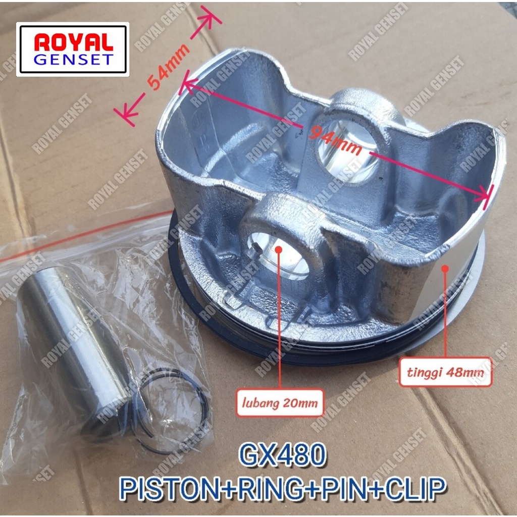 Gx480 Piston Assy 94Mm