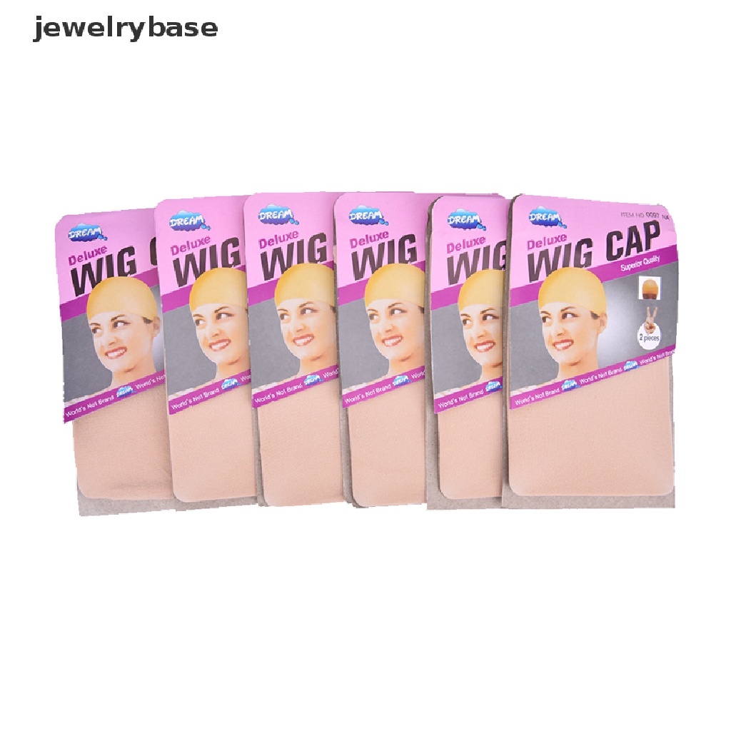 [jewelrybase] Wig Cap Hair Net Deluxe Berkualitas Untuk Menenun Rambut Wig Jaring Stretch Mesh Wig Cap Butik