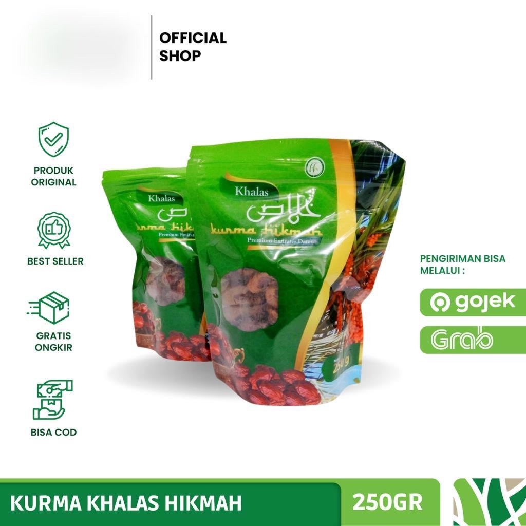 ( BISA COD ) KHALAS - Kurma Hikmah Khalas Kholas 250gr