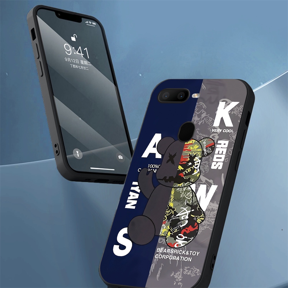 Soft Case VIVO Y36 V27E IQOO Z7X Y22 Y02 V25 V25E Y16 Y35 Y33S Y21T Y21S Y22 Y33S Y11 Y12i Y12 Y15 Y17 Y12S Y12A Y15S Y15A Y01 V21E V23E S1 S1 Pro Doodle Kamuflase Beruang TPU Silikon Phone Cover