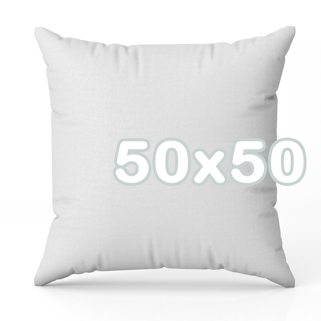 Isian Bantal Sofa 50x50 cm Bahan Spunbond Putih Polos - Pusat Kado Murah