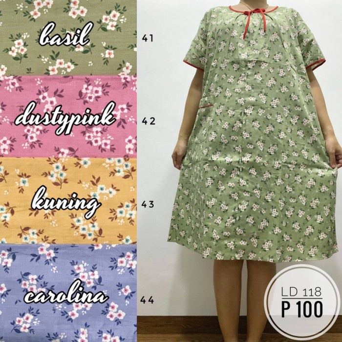 daster panjang Daster Resleting Pretty Girl Kajep Katun Jepang NO 120 I8L1 elegant original bisa cod