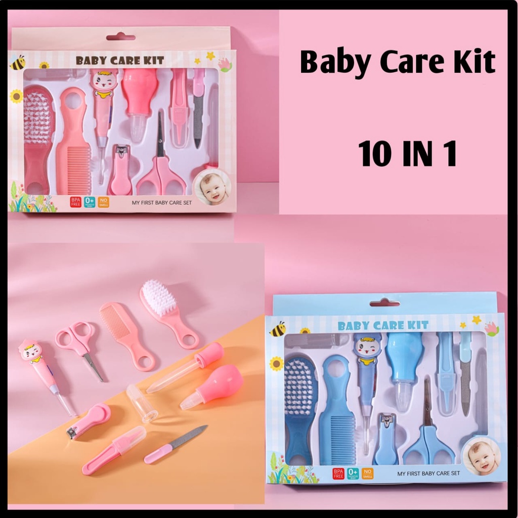 Baby set 10 in 1 - Baby Care Kit - Gift Set - Peralatan Bayi New Born - Kado Lahiran