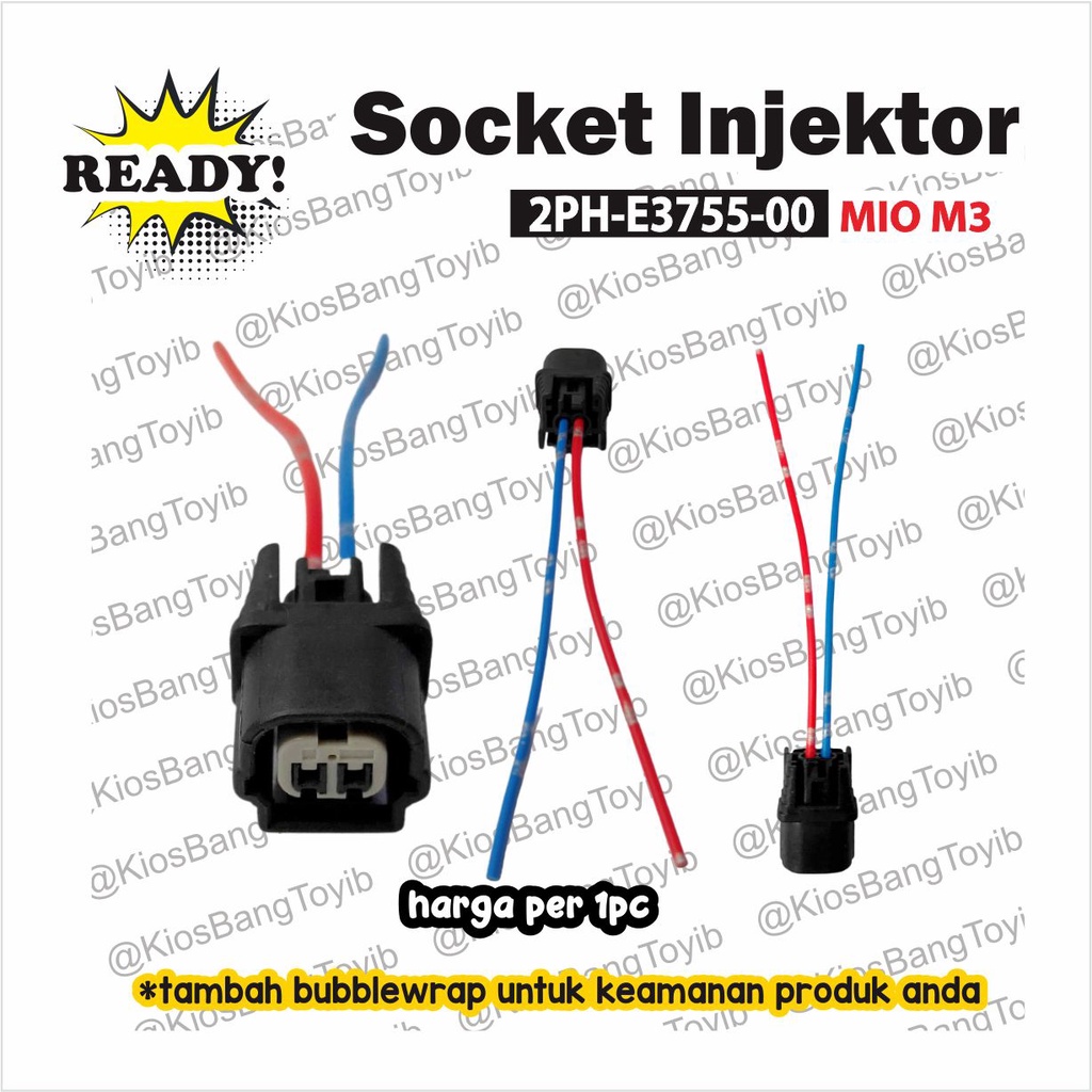 Socket Soket Injector Injektor Yamaha Mio M3 (2PH-E3755)