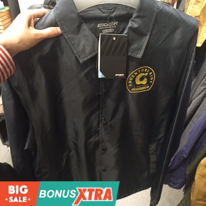 Jaket Eiger Cowok SNEILHEID COACH JACKET 91000 8229 Original