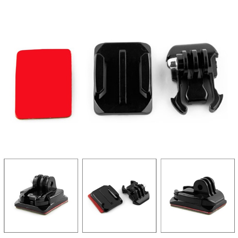 Zzz Action Camera Accessories Basic Mount Untuk Dudukan Perekat 11 10 9 8 7 4 3