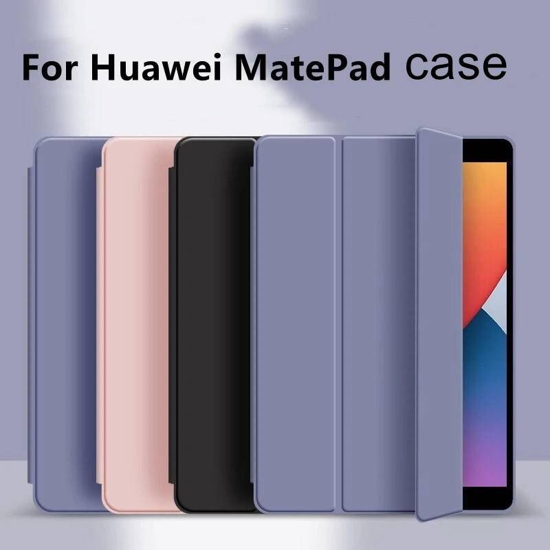 Untuk Huawei MatePad Pro C5e 12.6 10.8 20212019ultra-tipis Smart Shell Stand Cover Untuk Huawei MediaPad M6 10.8 8.4 inch Tablet