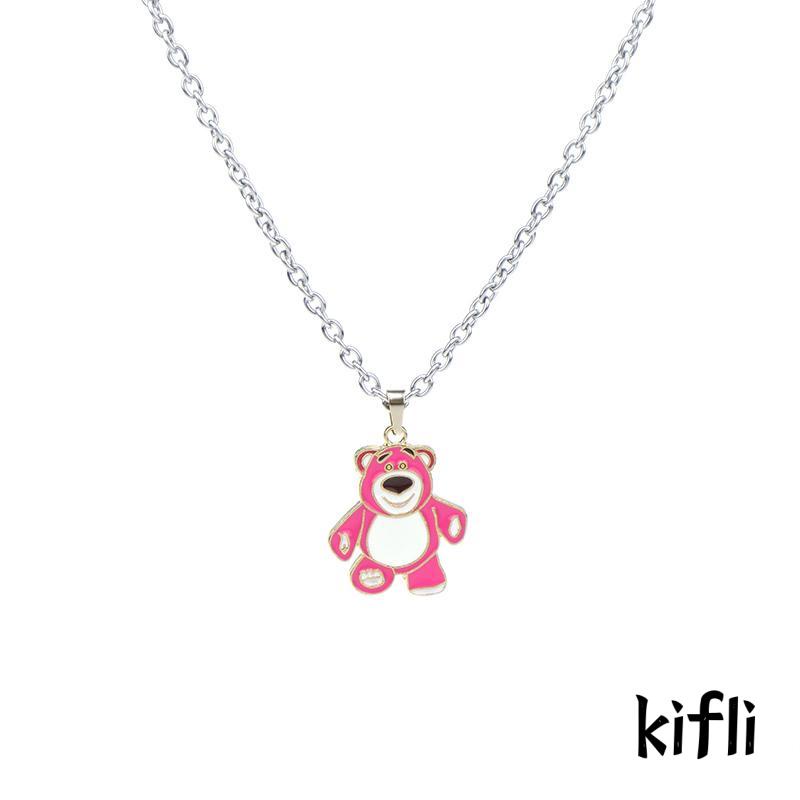 [KD] Kalung Cinnamoroll Strawberry Bear Pikachu Rainbow Kartun Indah Paduan Kepribadian Kalung