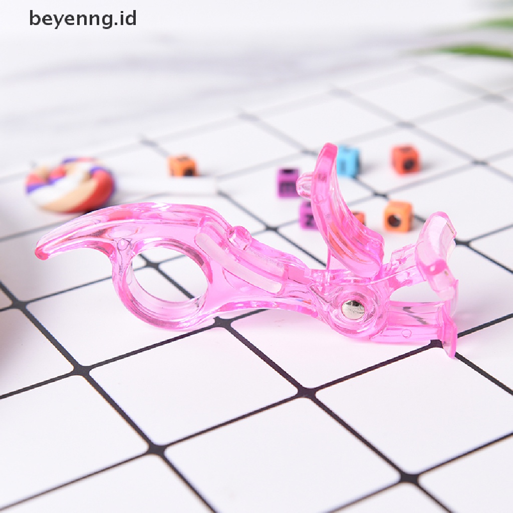 Beyen 2Pcs/Set Penjepit Bulu Mata Nature Curling Plastik 3D Eyelashes Aplikator Tools ID