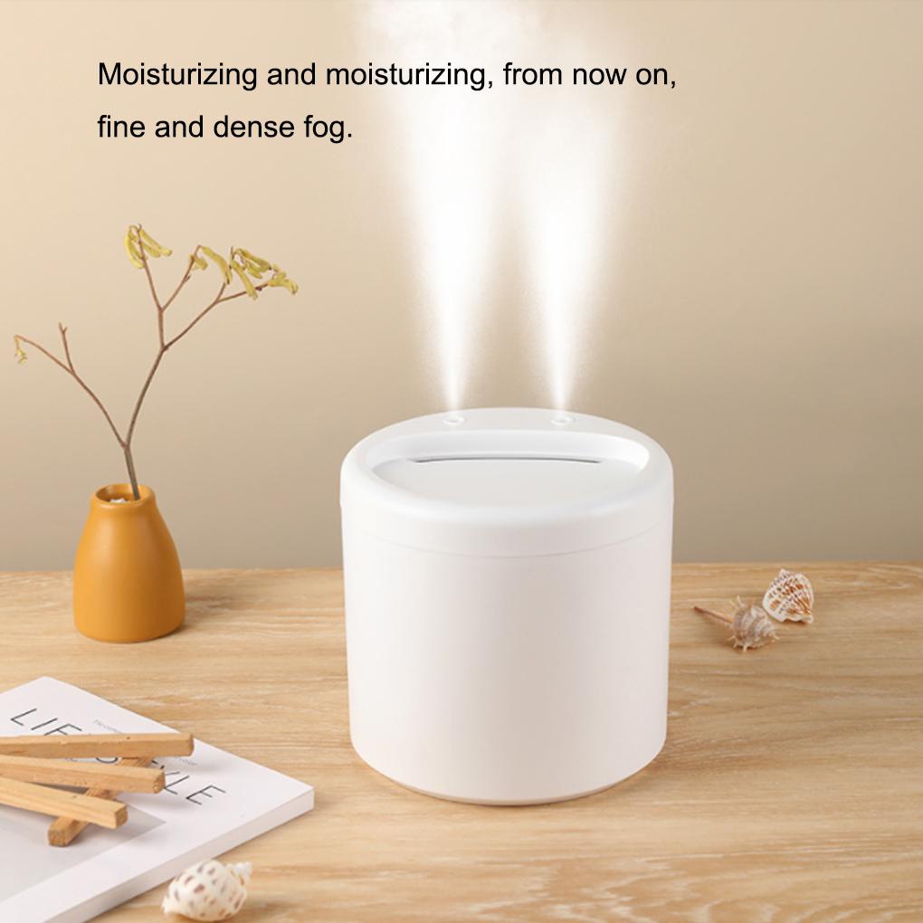 Mini Air Humidifier Desktop Aroma Essential Oil Diffuser Kamar Tidur Mist Maker Ringan Pengharum Ruangan Alat Rumah