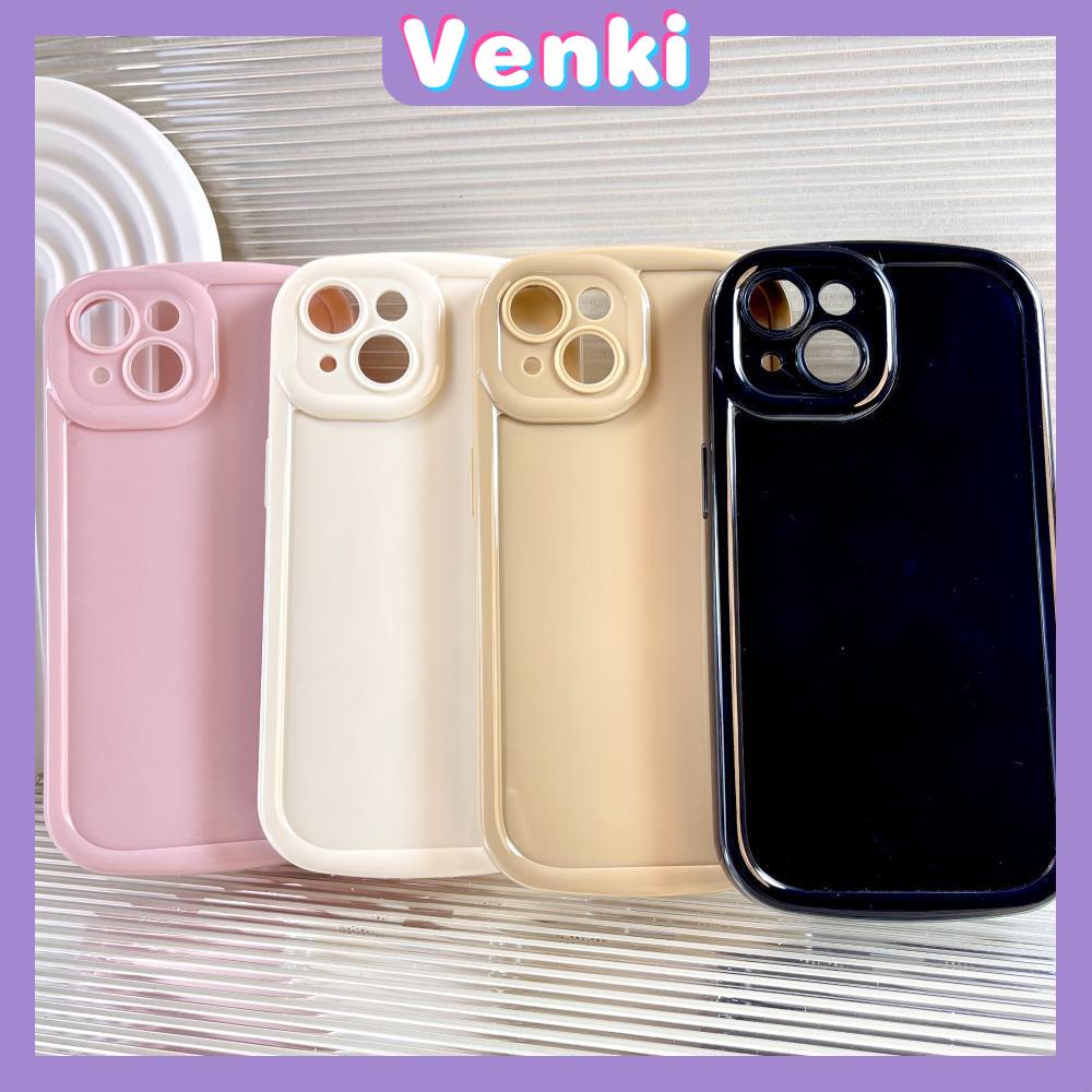 Case iPhone 11 Pro Max TPU Soft Simple Case Glossy Bubble Case Pink White Brown Black Camera Protection Shockproof For iPhone 14 13 12 11 Plus Pro Max 7 Plus X XR