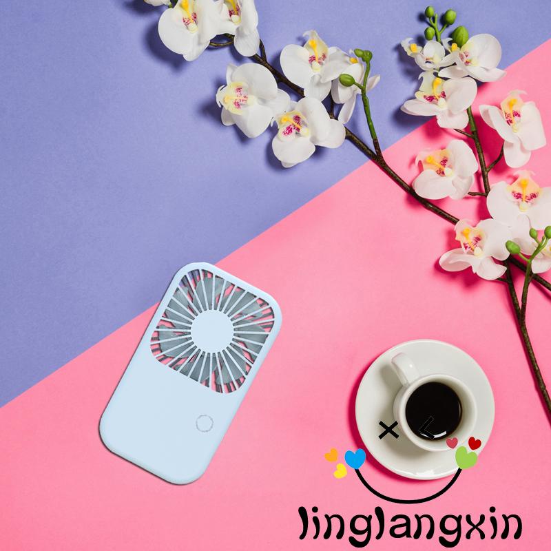 Llx-kipas Angin USB Personal Portable Kecepatan Dapat Disesuaikan Hening