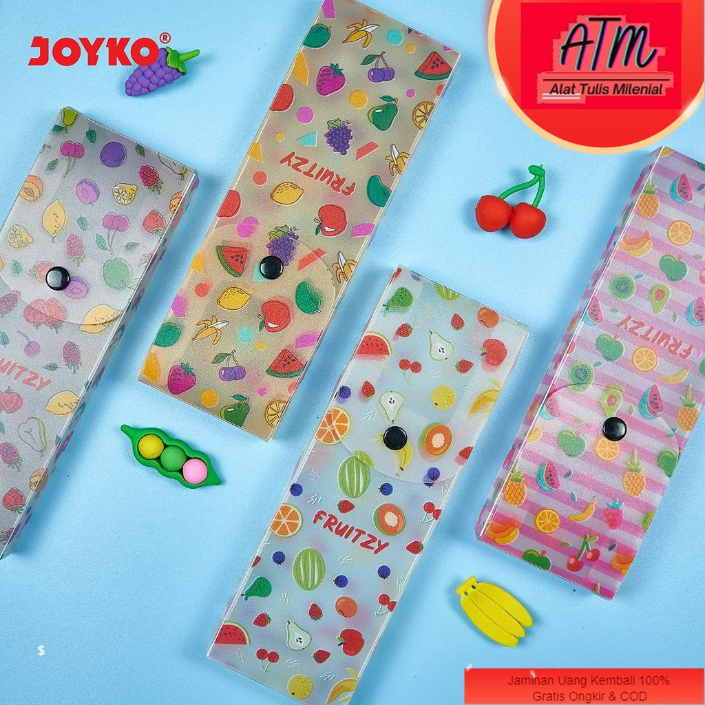 

Pencil Case Kotak Tempat Pensil Joyko PC-0618FZ