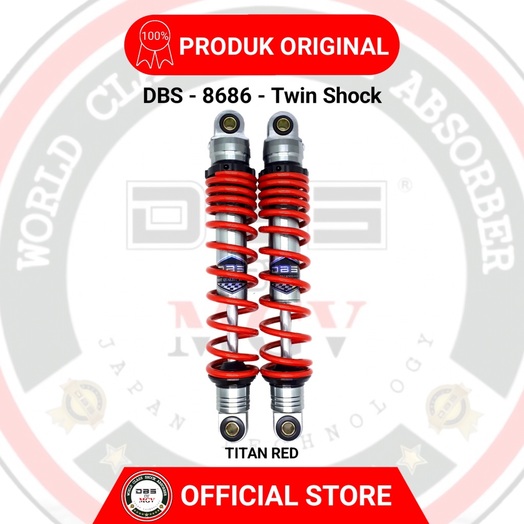 [ BISA COD ] Shock Non Tabung DBS 8686 Z SERIES Suzuki Shogun Smash Axelo Thunder