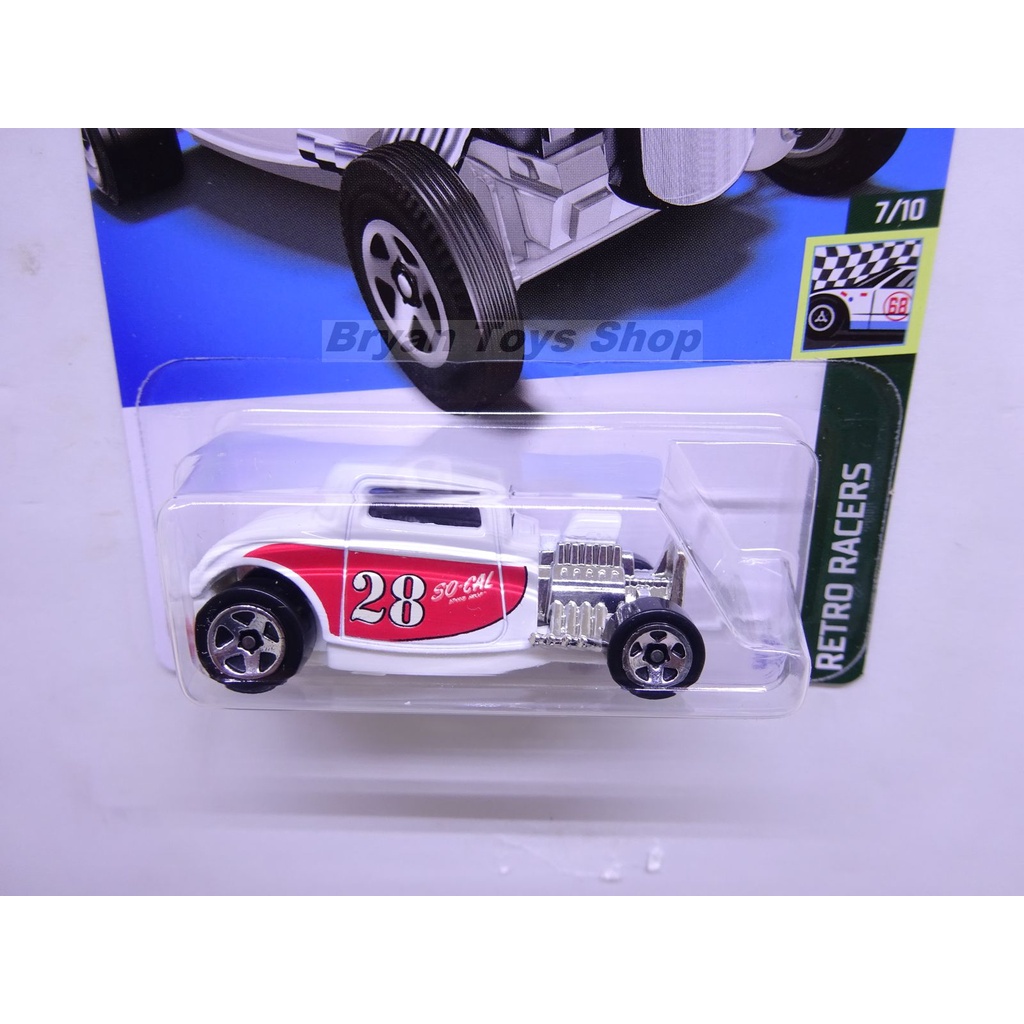 Hot Wheels 32 Ford Putih Merah No. 28