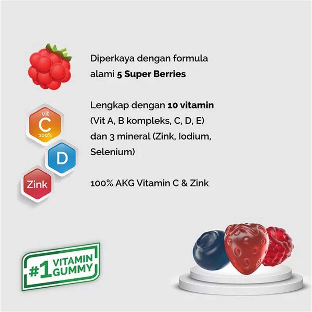 YOUVIT Multivitamin Gummy Dewasa 60 Days