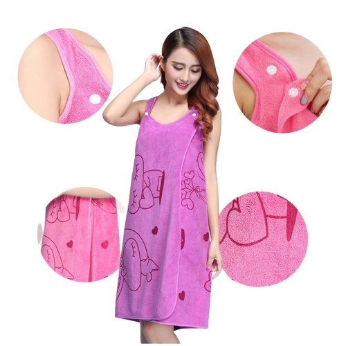 [ DBI ] Handuk Baju Mandi Dan Renang Karakter Wearable Towel Kimono Renang Multifungsi [ BISA COD ]