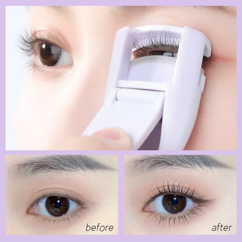 [Unggulan] Penjepit Bulu Mata Portable Aksesoris Makeup Mata Wanita Tahan Lama Styling Curling Eyelash Tool