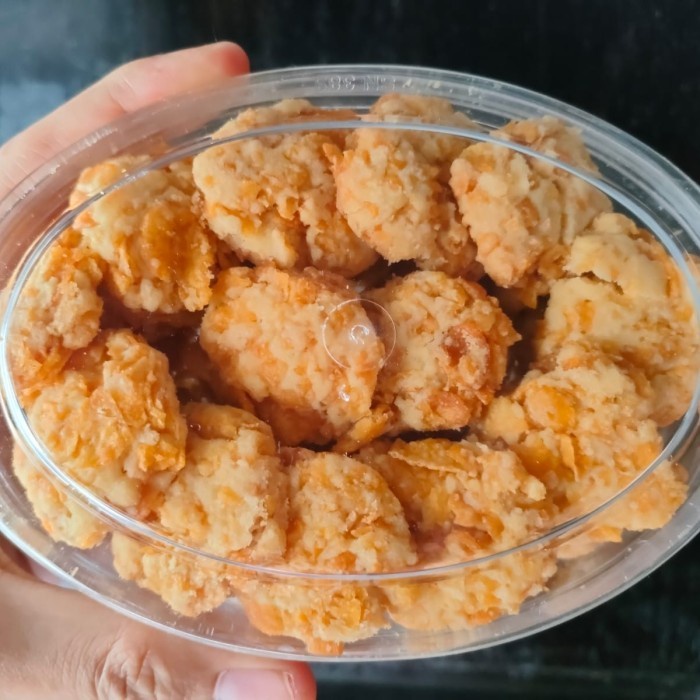 

kue kering Cronflakes jagung susu 250Gram