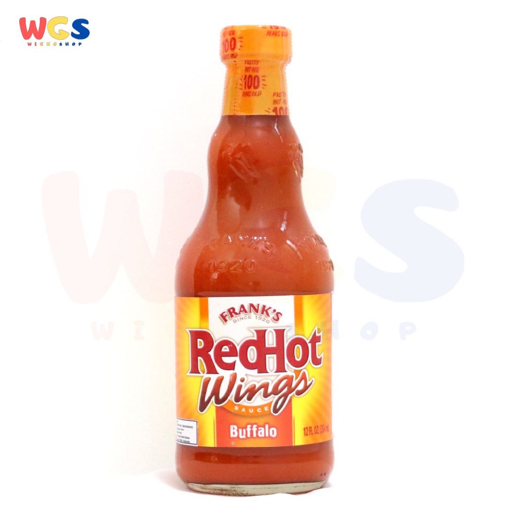 Saus Frank's Franks Frank Red Hot Wings Buffalo Sauce 354 ml