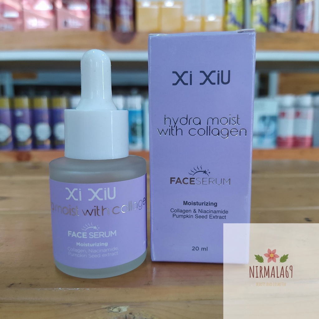 Serum Wajah Xi xiu Hydra Moist with Collagen Face Serum 20ml/face serum xixiu/serum glowing xi xiu/c