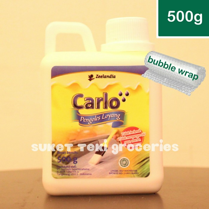 

✨BESTSELLER✨ - Minyak Pengoles Loyang Carlo Pan Grease 500 gr GROSIR Praktis- 1.2.23
