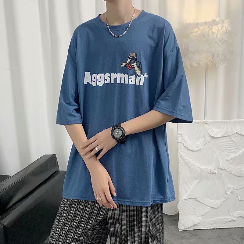 DT620 FLASH T-SHIRT FASHION EDITING AGGSRMAN ,2022 TERBARU KAOS PRIA DAN WANITA,KAOS UNISEX,T-SHIRT LENGAN PENDEK,KATUN 100%