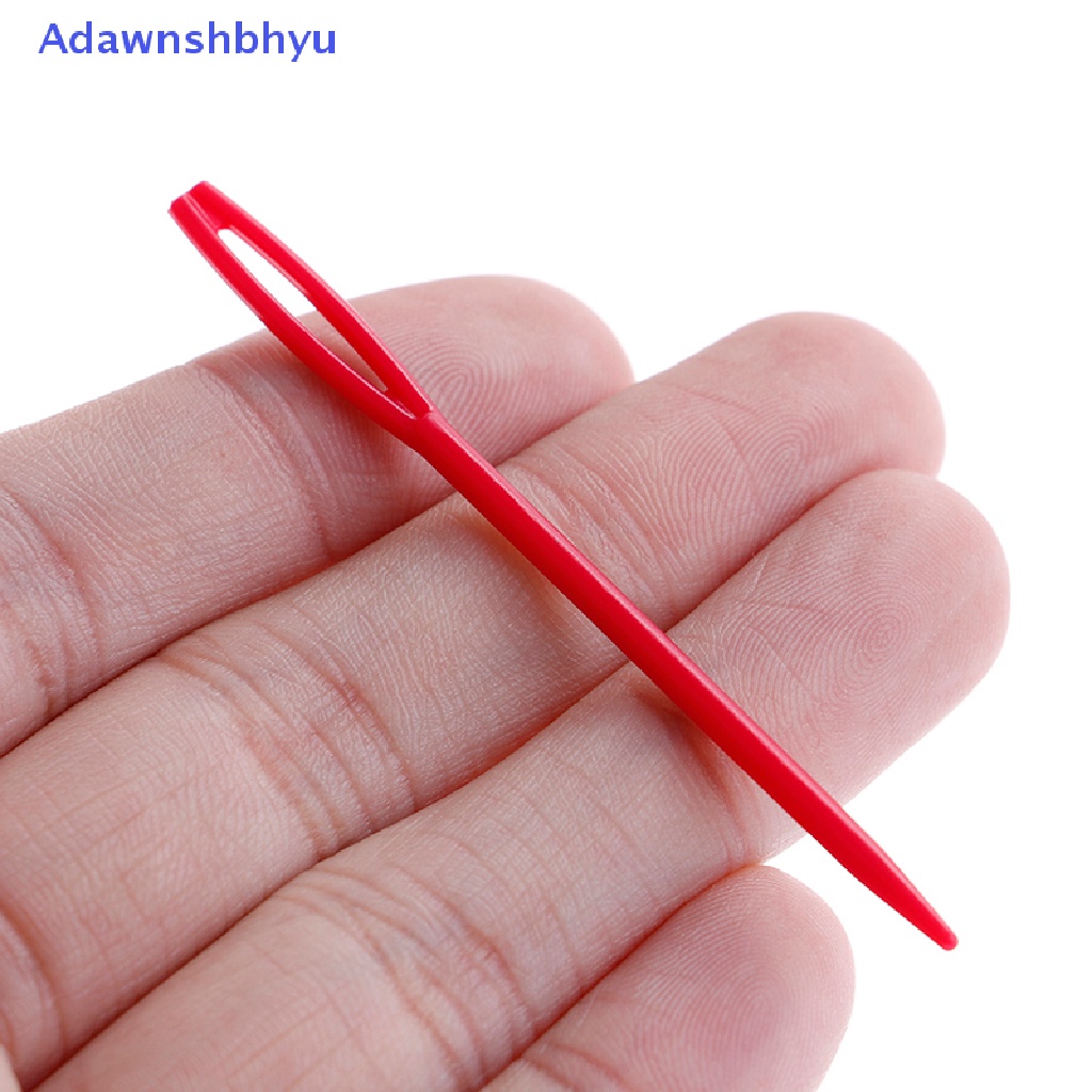 Adhyu 100Pcs 7cm Plastik Knitg s Crochet Hooks Tapestry Wol Benang s DIY 20pcs 7cm Plastik Knitg s Crochet Hooks Tapestry Benang Wol s DIY  Hook Kaitan Knitg s Plastik 7cm Tahan Lama