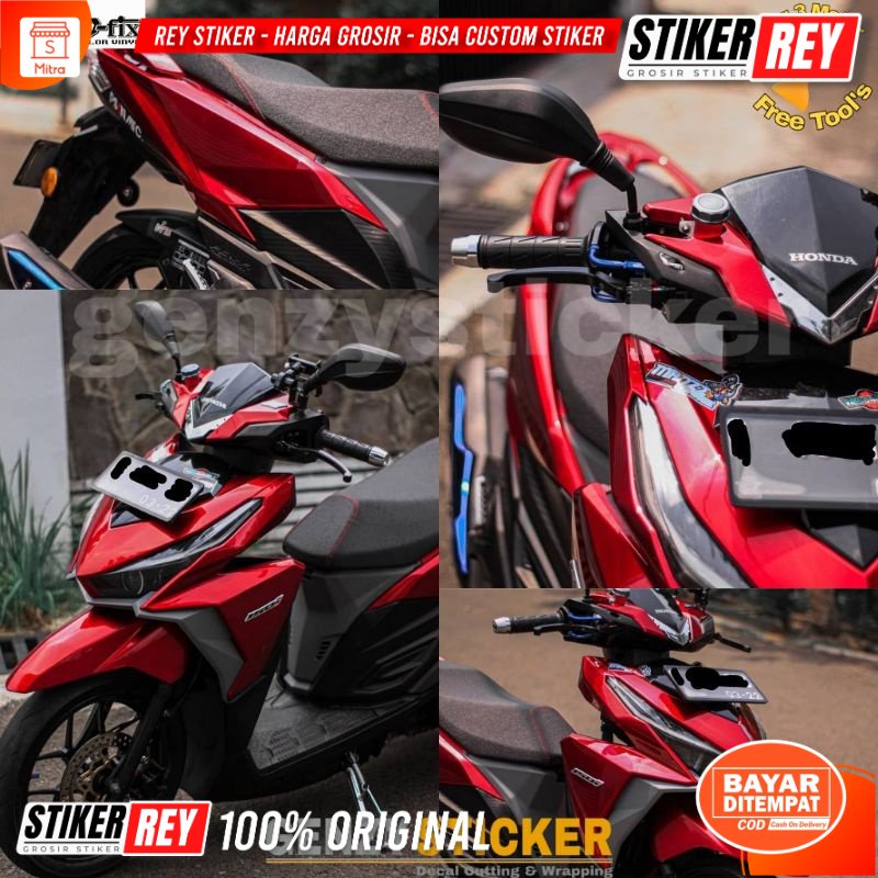 Stiker skotlet merah metalik candy metalic glosy maroon stiker merah tua