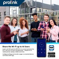 Prolink PRT7011L Portable 4G LTE Modem WiFi Mifi Hotspot - PRT 7011L