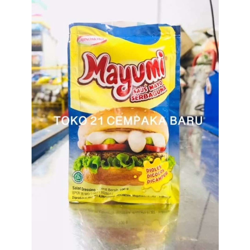 

Mayumi Saus Mayo Serbaguna 100g | Saos Mayonnaise Mayones Murah 100 gr