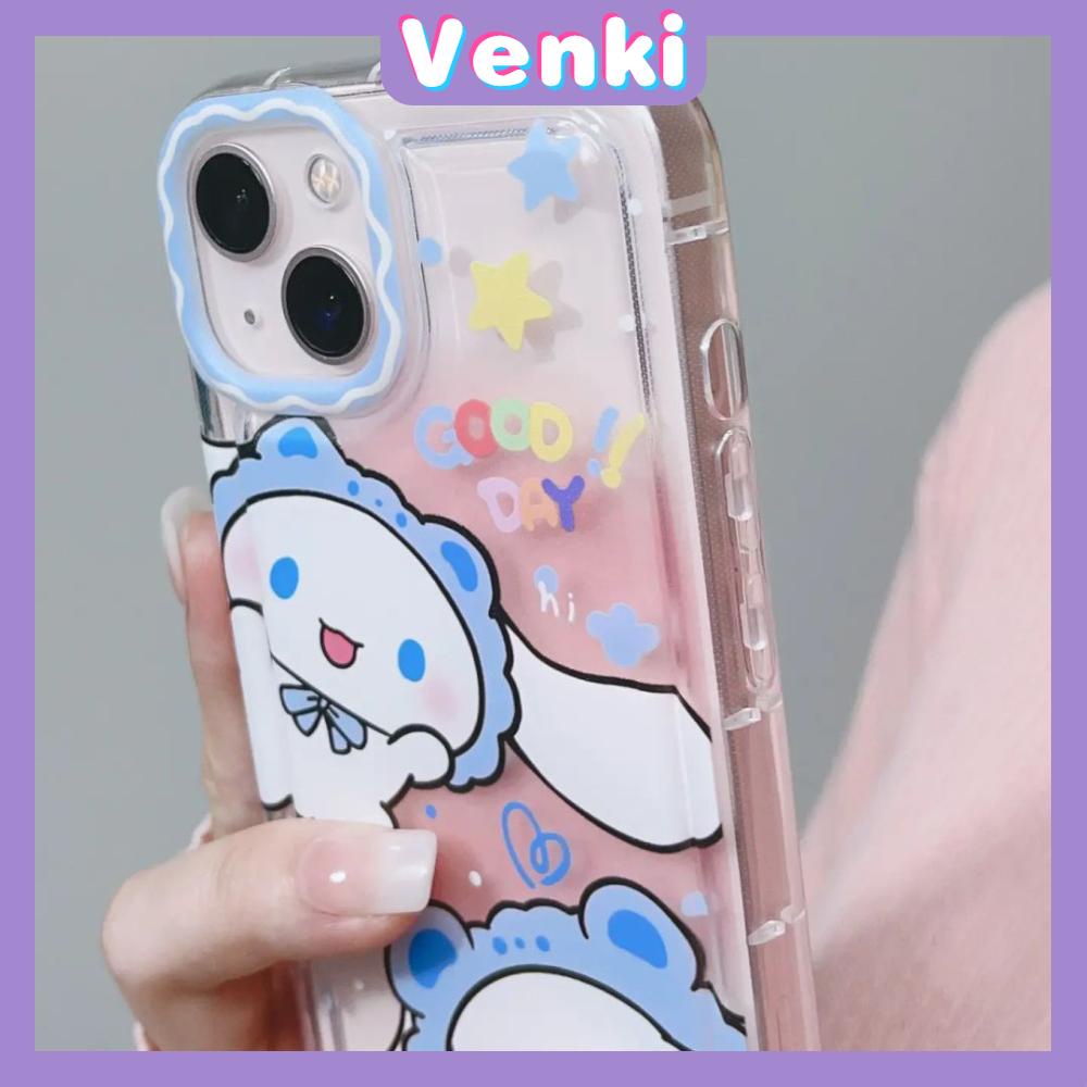 Case For iPhone 14 Pro Max Soft TPU Clear Jelly Airbag Case Cute Cartoon Camera Protection Shockproof For iPhone 14 13 12 11 Plus Pro Max 7 Plus X XR