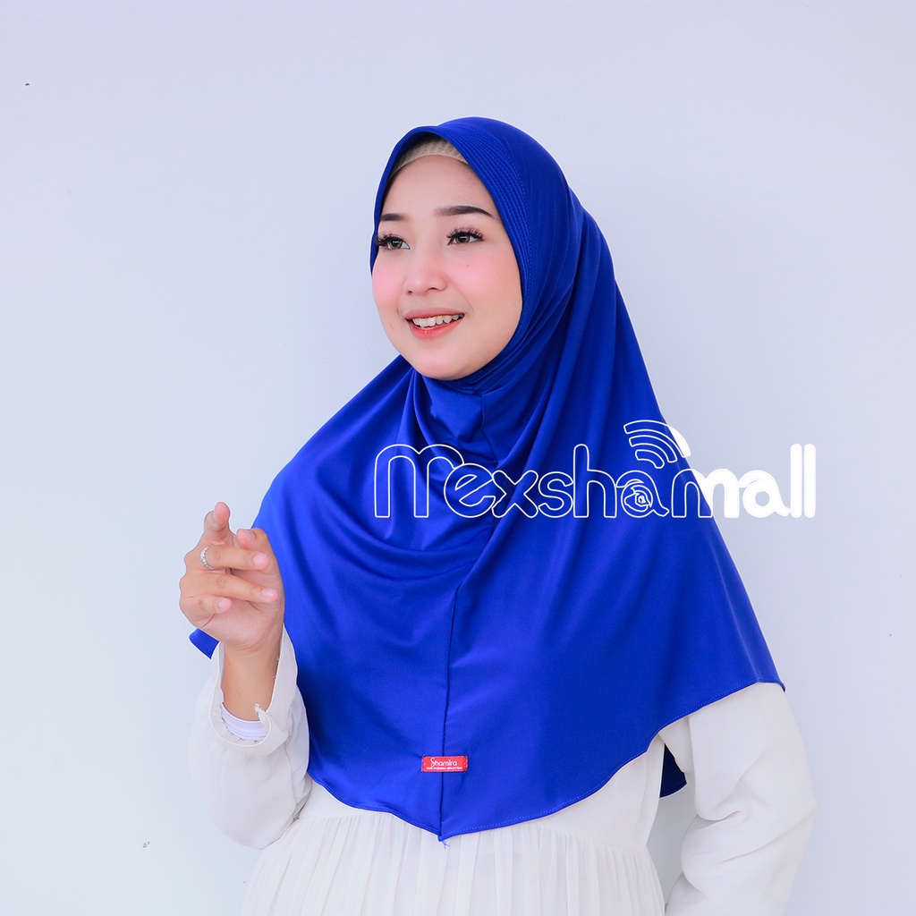 Jilbab Bergo Hamidah Sport Jersey Premium I Jilbab Sport Menutup Dada Ukuran L By Shamira