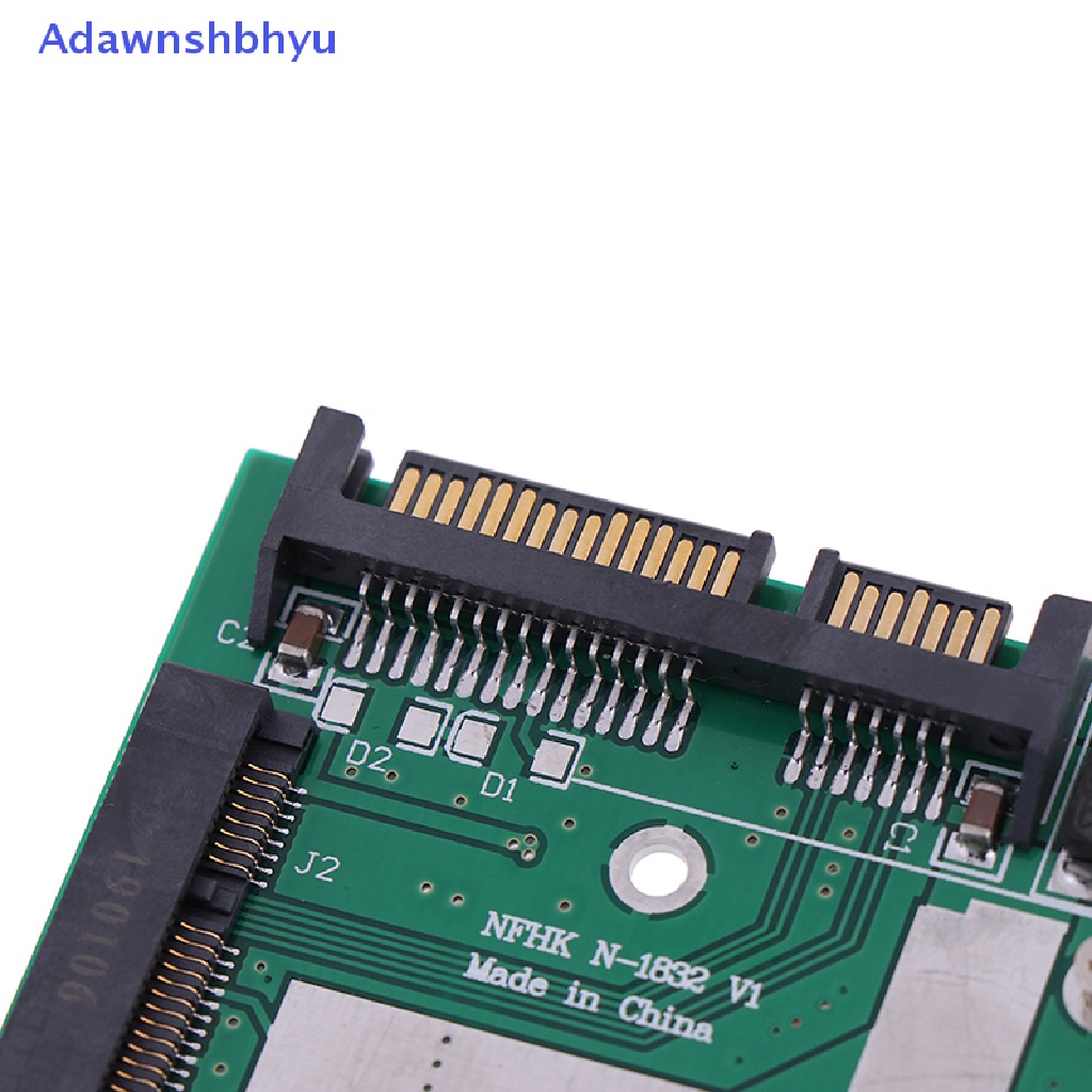 Adhyu mSATA ssd Ke 2.5 ''SATA 6.0gps adapter converter Kartu Modul Papan mini pcie ssd ID