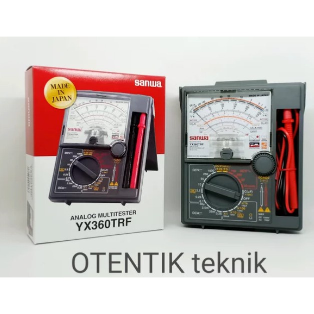 MULTIMETER ANALOG SANWA YX-360 TRF JAPAN ORIGINAL - MULTITESTER SANWA