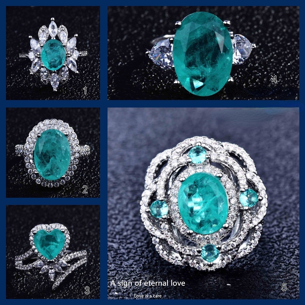 Goldkingdom Aksesoris Perhiasan Fashion Ready Stock Vintage Renda Baris Tunggal Bertatahkan Berlian Vintage Lace Cincin Kecil Segar Eropa Dan Amerika Yang Dapat Disesuaikan Cincin Perhiasan Cincin