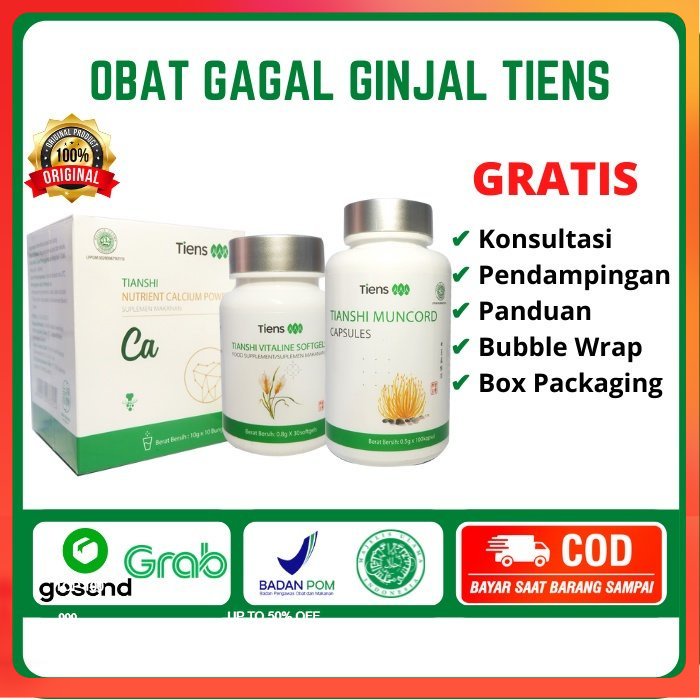 PAKET PRODUK TIENS UNTUK OBAT GAGAL GINJAL