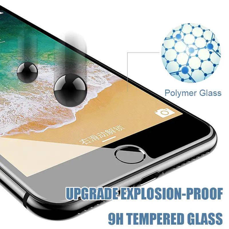 3pcs Tempered Glass Untuk Iphone14 13 12 11 Pro MAX Plus Mini Pelindung Layar Untuk iPhone X XS MAX XR 78 6 6S Plus SE 2022 2020 14Plus 13Mini 12Mini Full Cover Kaca