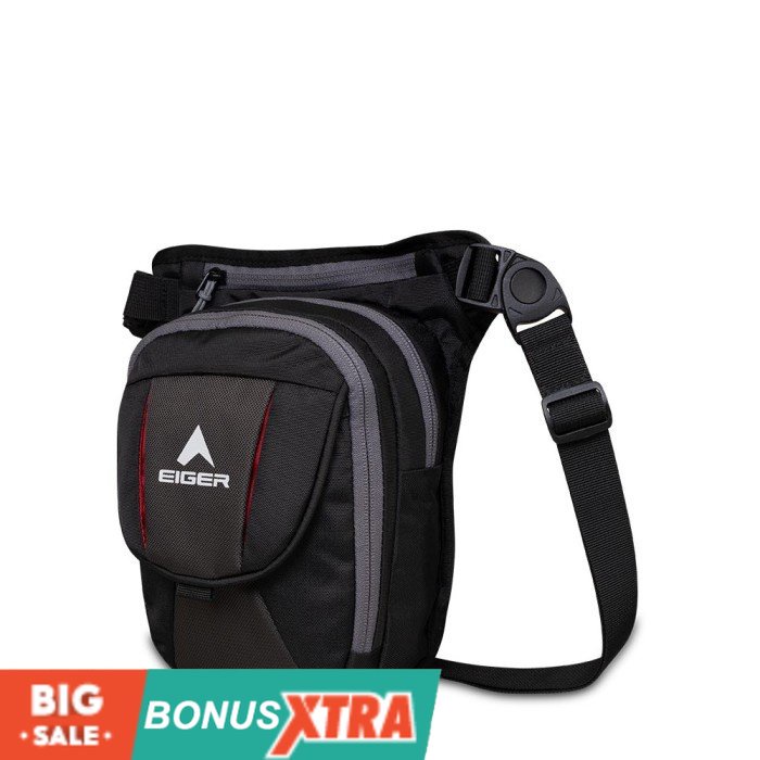 Tas Paha E lGER1989 LEG PACK SCORIA 7.1 1A LEGPACK Bag Black Hitam 91000 5224 Original