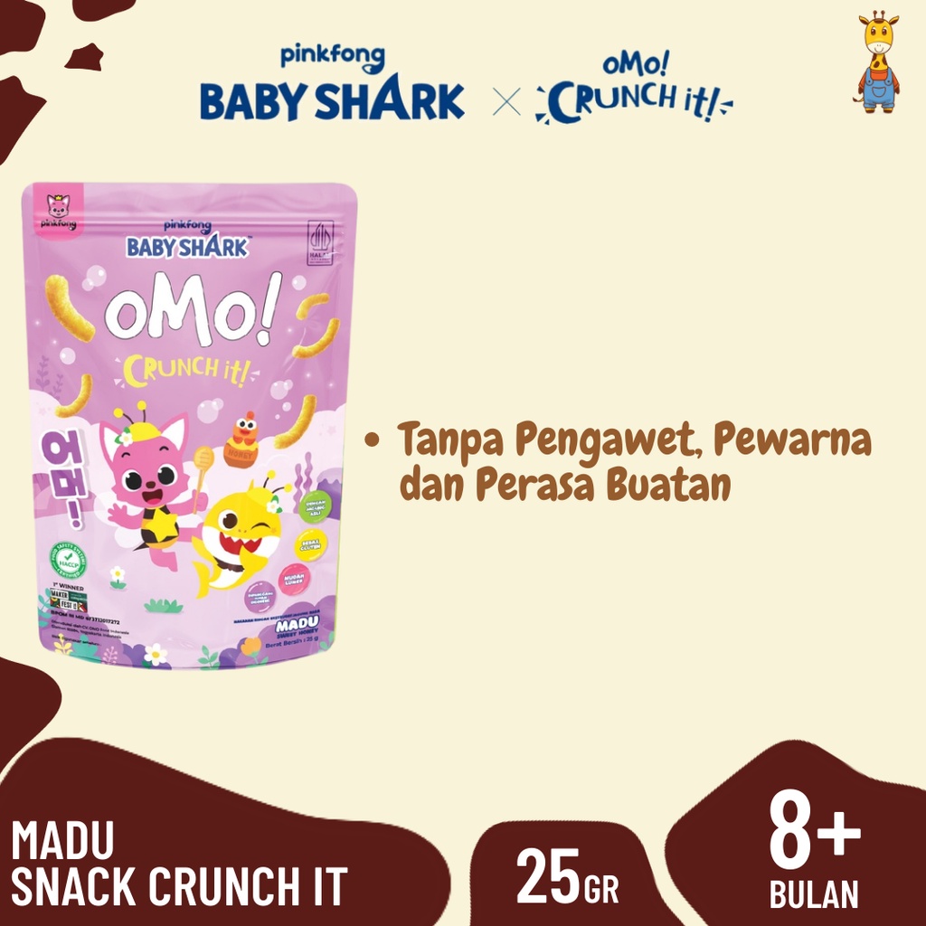 OMO! Snack Crunch It 25gr