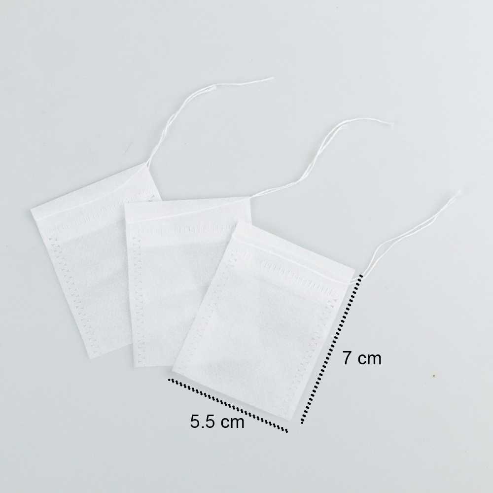 (BISA COD) FTIHSHP  Kantong Teh Celup Kosong Teabag 5.5x7cm 100 PCS - T110