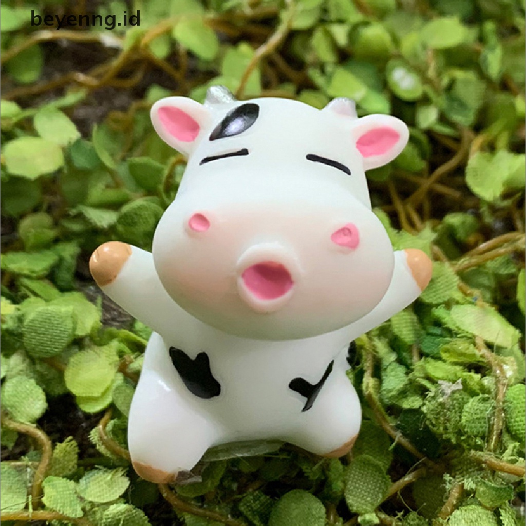 Beyen Year of the Ox Hiasan Taman Peri Miniatur DIY Dekorasi Pot Craft2021 ID