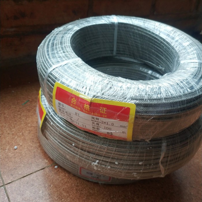 Stainless Cable K type Thermocouple wire sensor 2*1mm Kabel