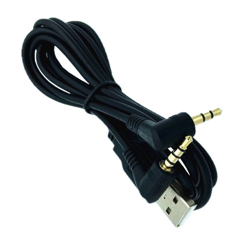 Zzz Jack AUX 35mm Male to Usb2 0kabel Charge Male Ke Kabel Adaptor USB