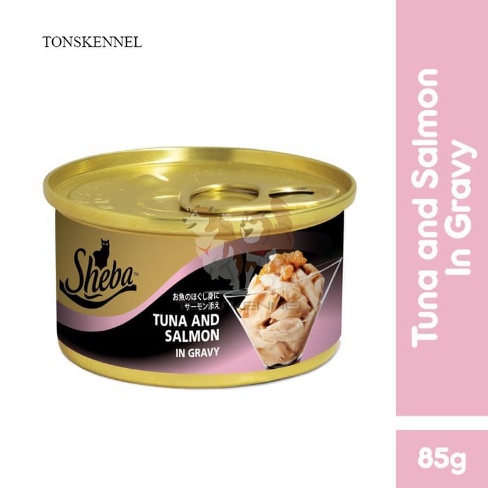 SHEBA Kaleng 85 gr Makanan Kucing Basah Kaleng - Makanan Kucing Premium Untuk Kucing Dewasa, 85g Sheba Kaleng 85GR Chicken Tuna Whitemeat Salmon Makanan Basah Kucing 85 g 85 gram