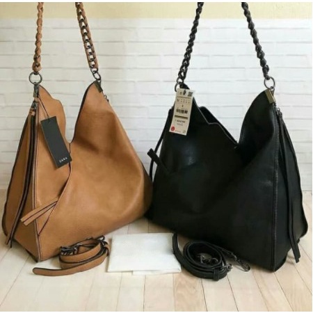 Tas Selempang Import ORI import ZR Handbag Chain Bucket Bag Selempang